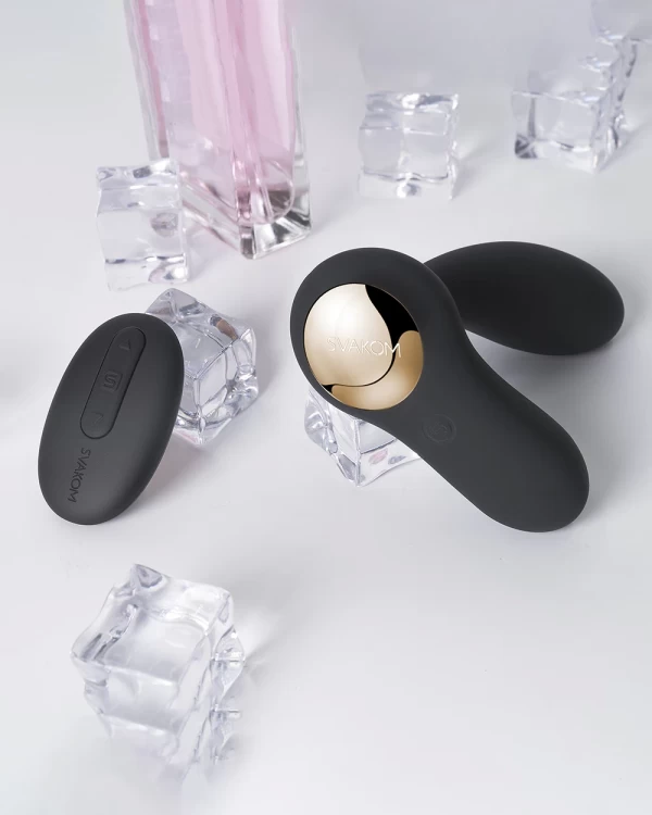 Svakom Vick đồ chơi hậu môn điều khiển từ xa silicon mềm 