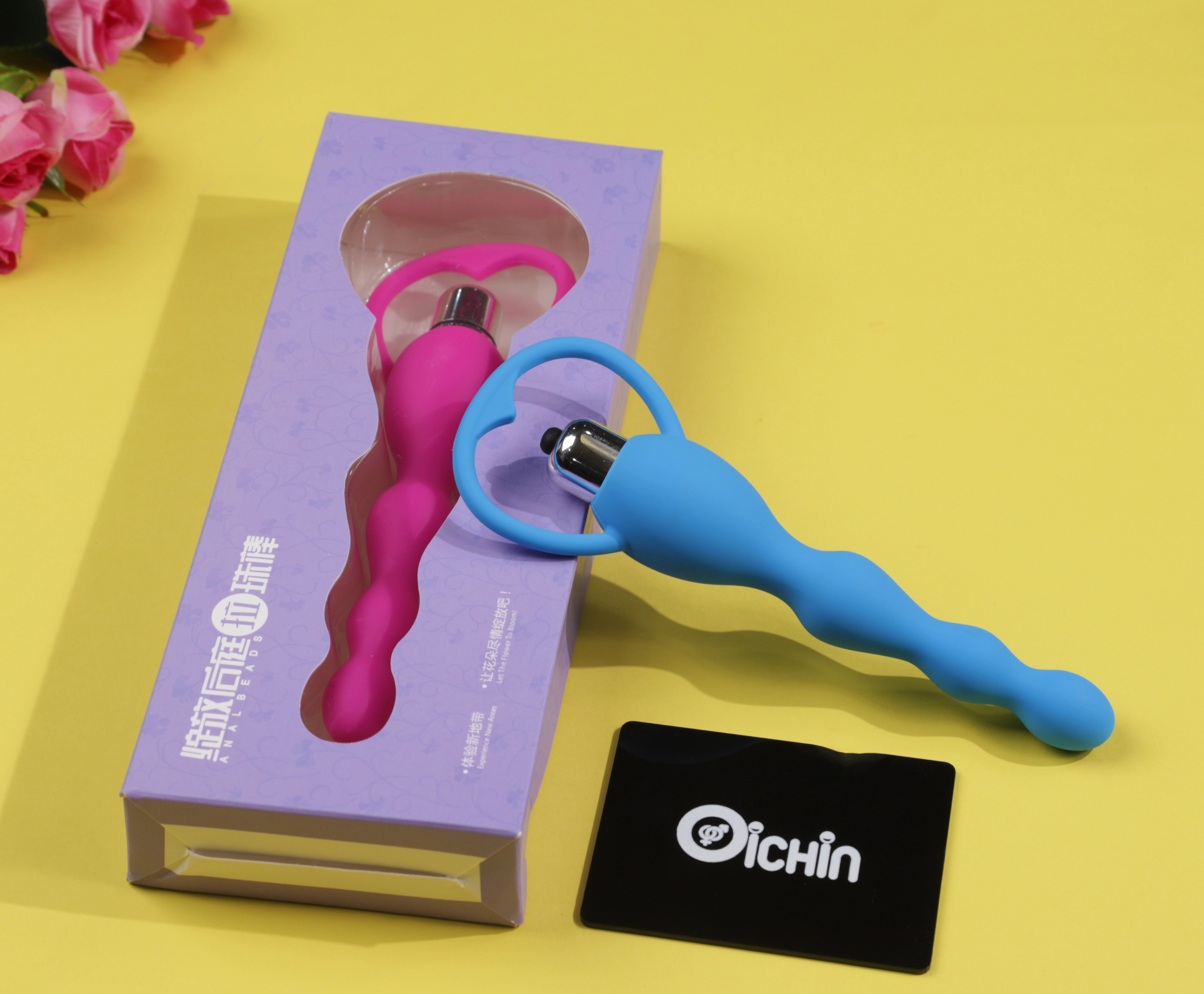 IKOKY đồ chơi hậu môn nhỏ mềm rung cực đã kích thích thăng hoa