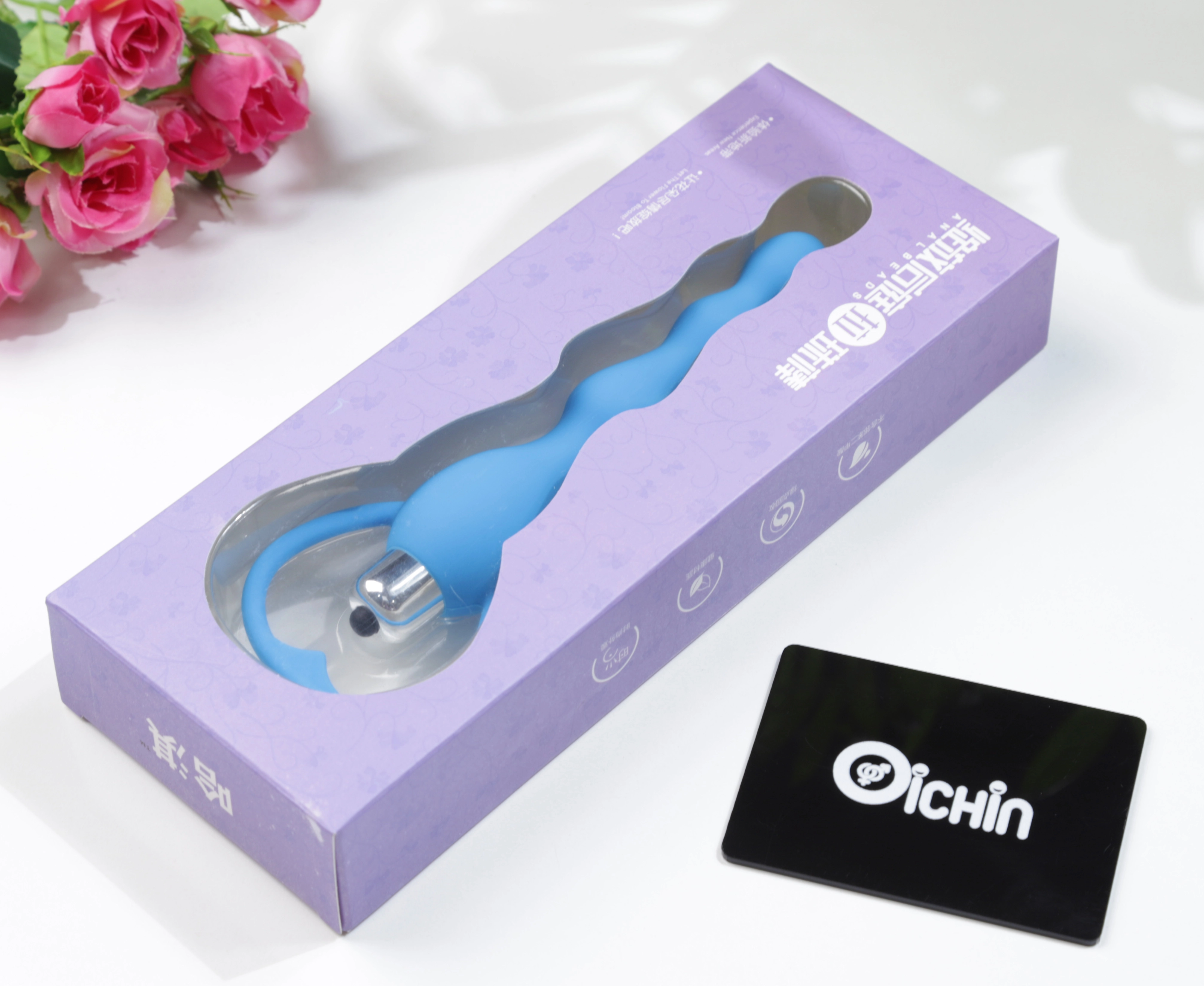 IKOKY đồ chơi hậu môn nhỏ mềm rung cực đã kích thích thăng hoa