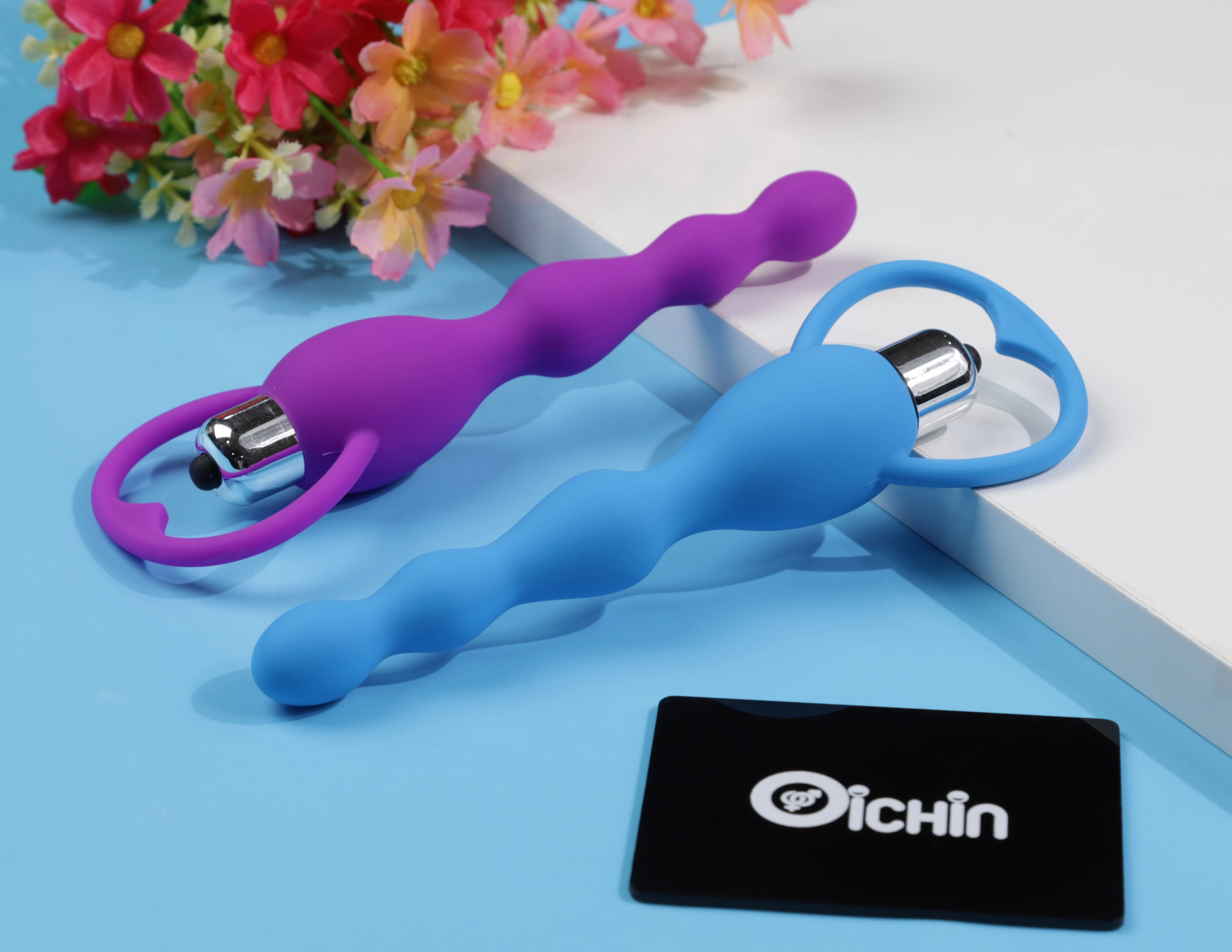 Đồ chơi hậu môn IKOKY mềm nhỏ rung cực đã kích thích tê liệt