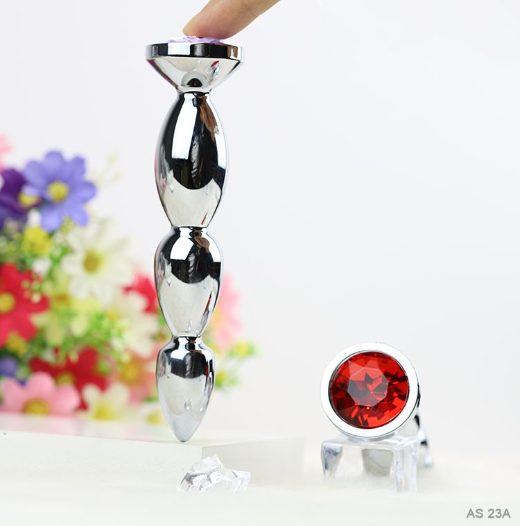 Phích cắm hậu môn inox siêu bền trơn mượt kích thích cực đã