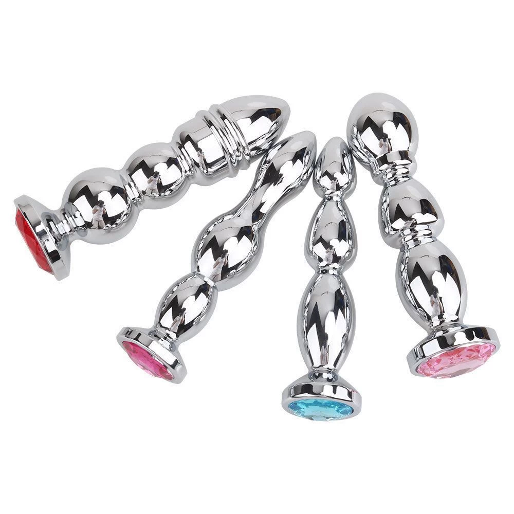 Phích cắm hậu môn inox siêu bền trơn mượt kích thích cực đã