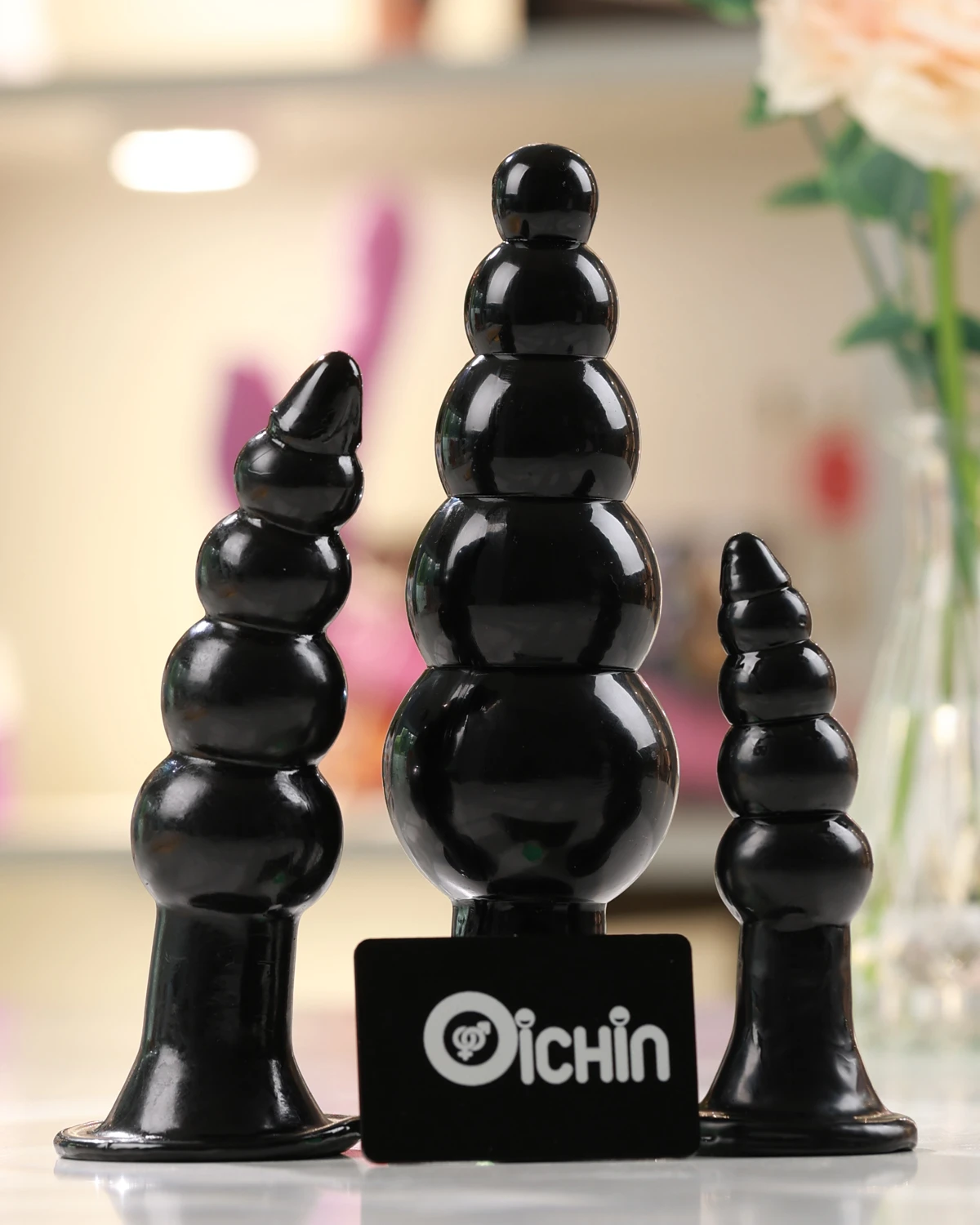 Bộ ba phích cắm hậu môn Chisa Rubicon silicon mềm êm dịu kích thích