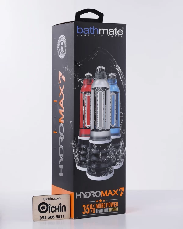 Bathmate Hydromax 7 Brilliant máy tập thủy lực tăng kích thước cậu nhỏ 
