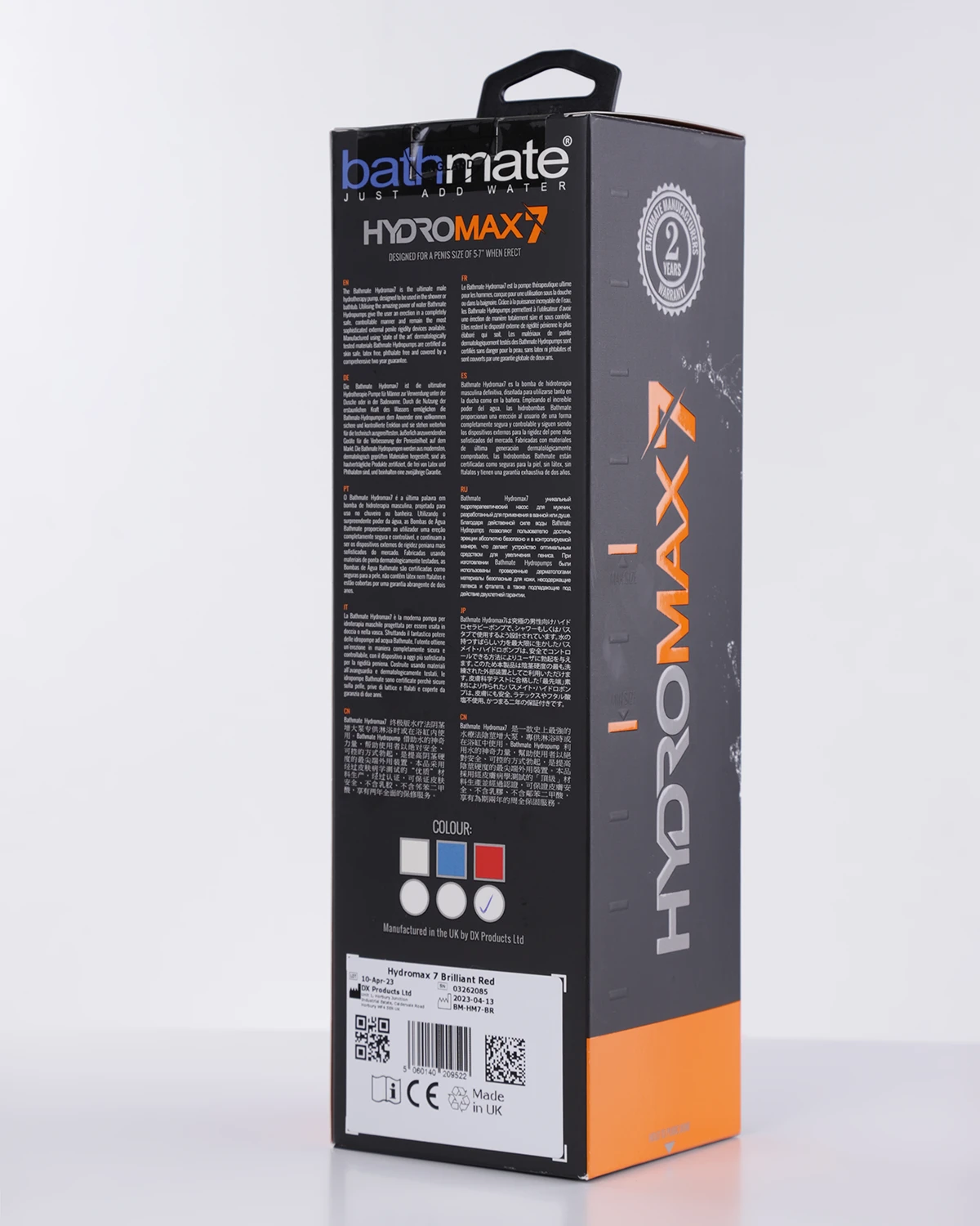 Bathmate Hydromax 7 Hydraulic Penis Enlargement Pump