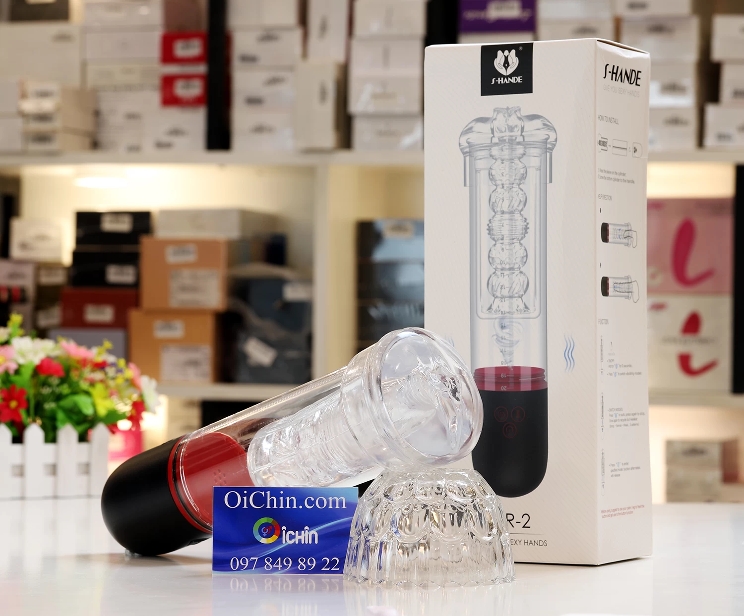 Máy tập to dài dương vật S-hande Air 2 hút nhả tự động hiện đại Máy tập to dài dương vật S-hande Air 2 hút nhả tự động hiện đại