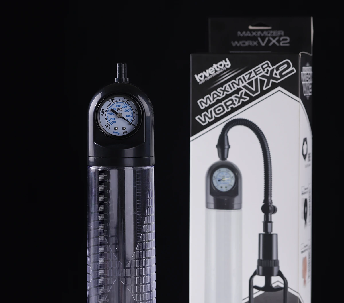 Lovetoy Maximizer Worx VX2 máy kéo tay nhẹ nhàng tăng khoái cảm