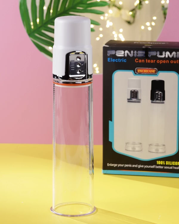 Penis Enlargement bơm tự động hút dương vật 3 cường độ an toàn 