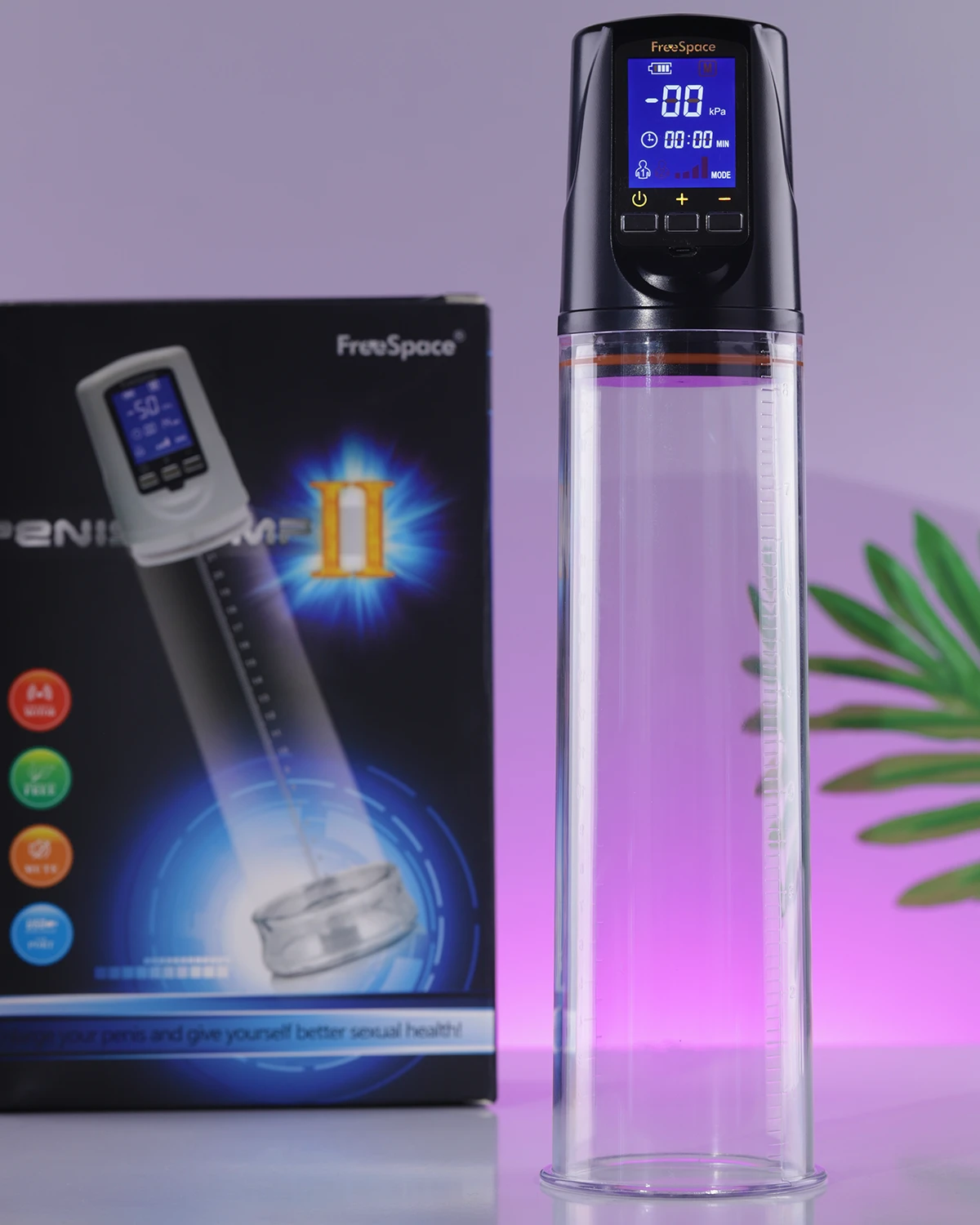 FreeSpace Man 2 tự động bơm nhanh màn hình LCD chính hãng