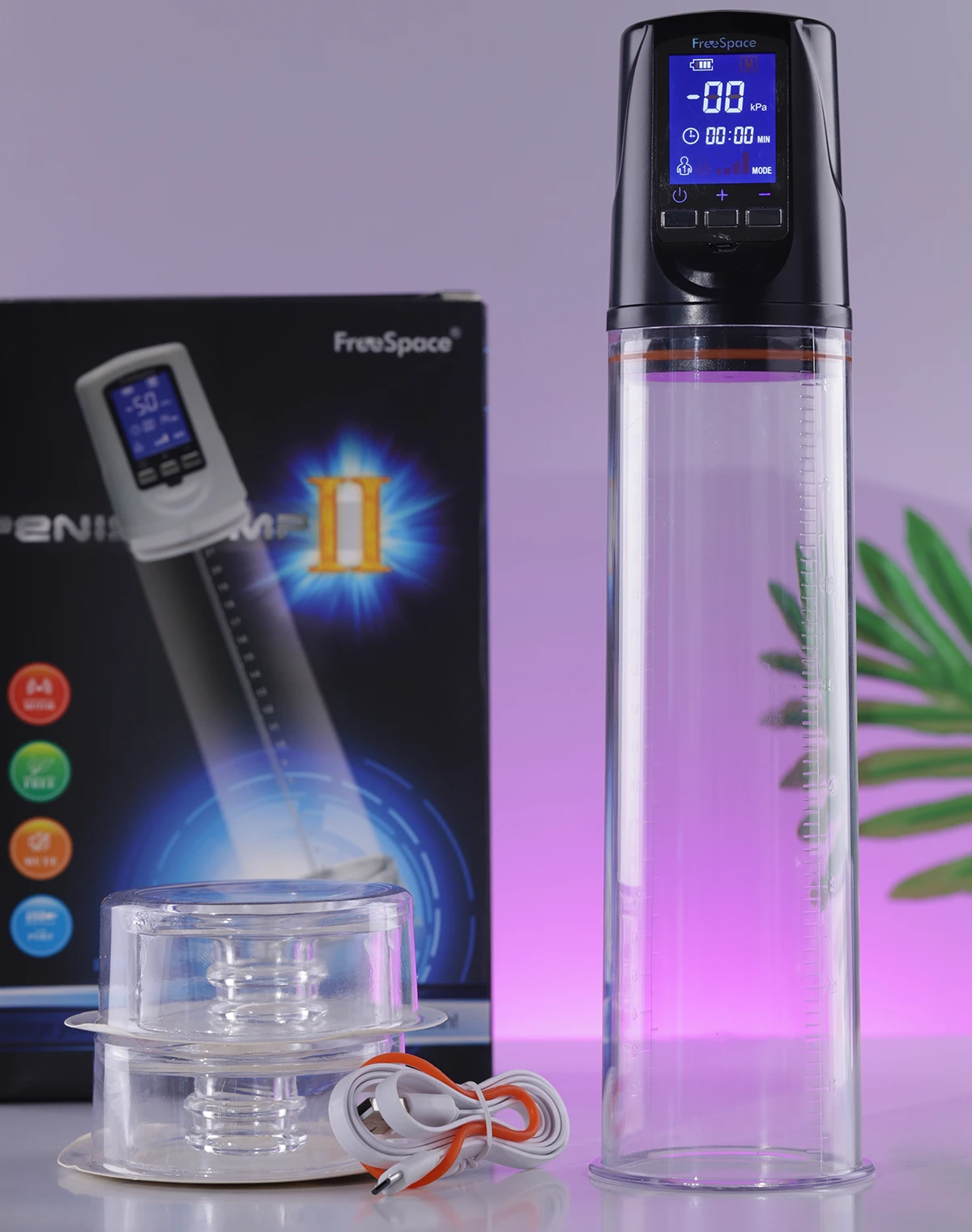 FreeSpace Man 2 tự động bơm nhanh màn hình LCD chính hãng