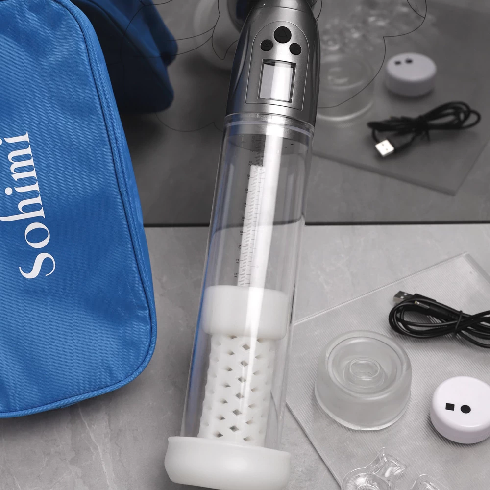 Máy Tập Dương Vật Luoge LG110 LCD 9 Chế Độ Rung Hút Nhả