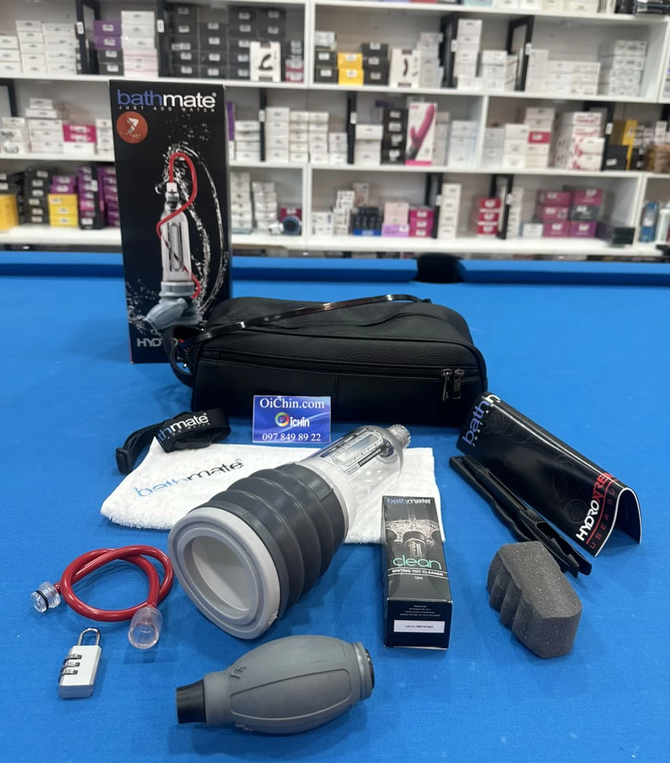 Bathmate HydroXtreme 7 Wideboy trong suốt tăng cường sức mạnh