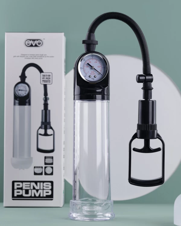 EVO PENIS PUMP kéo tay nhẹ âm đạo silicone êm ái 