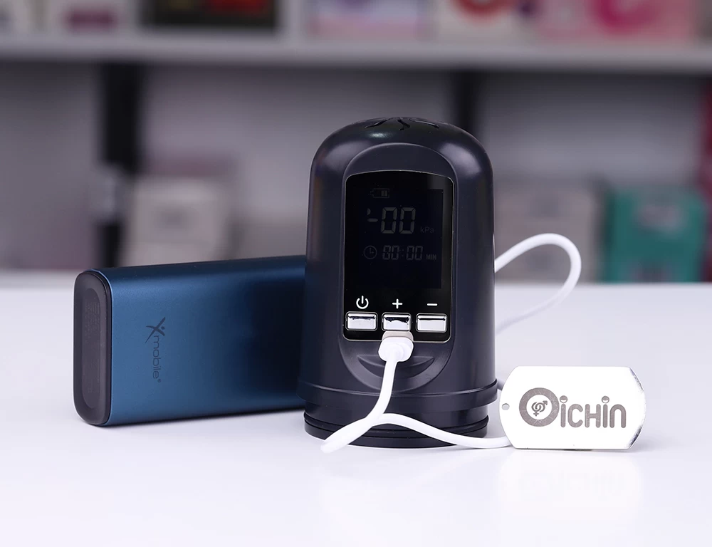 Máy tập dương vật tự động lcd tăng kích thước cải thiện sức bền