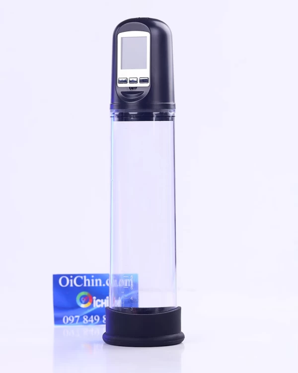 Máy tập dương vật LCD tự động tăng kích thước sức bền cậu nhỏ thông minh 
