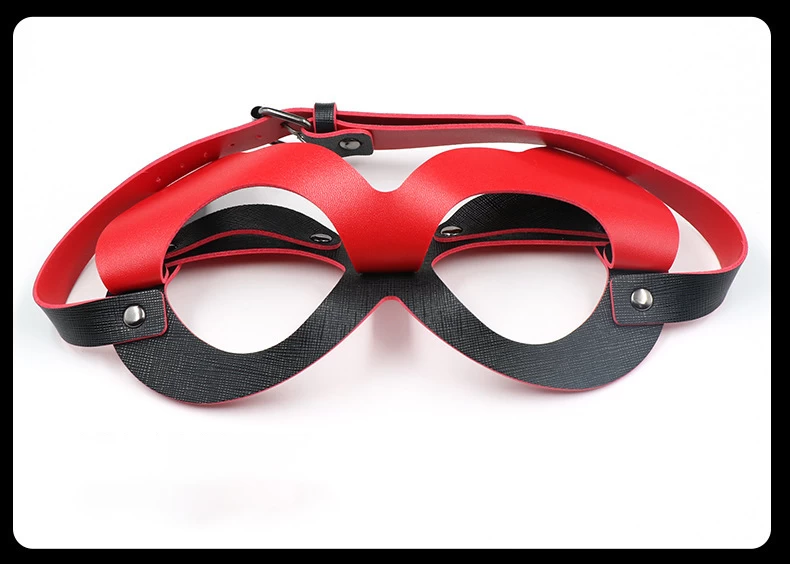 Soft Leather Fox Mask Sexy Erotic BDSM Mystery Play