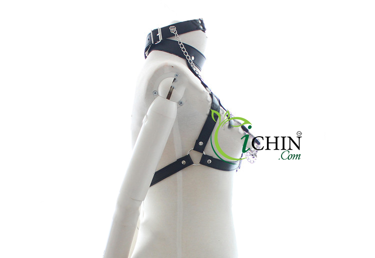 BDSM Nipple Clamps Chain Collar Intense Sensation Toy
