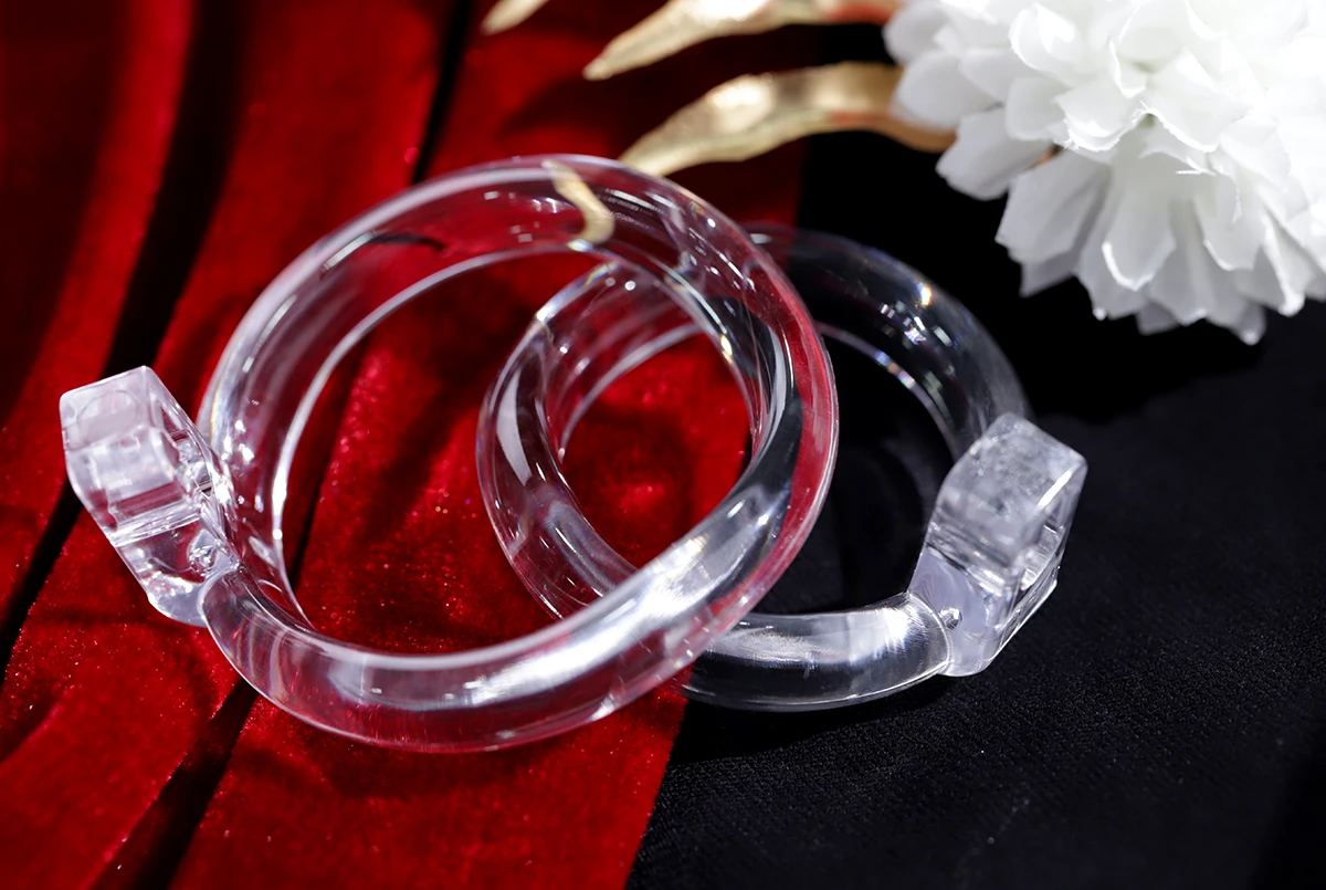 Hard Plastic BDSM Penis Lock Intense Sensation