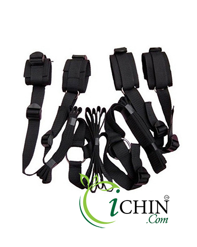 Bondage Restraint Set Adjustable 50 Shades Style BDSM Gear