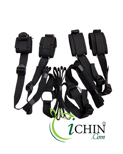 Bondage Restraint Set Adjustable 50 Shades Style BDSM Gear