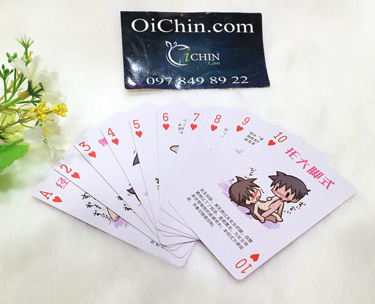 Bộ bài 52 tư thế quan hệ 18+ sexy bạo dâm đáng yêu mua ngay