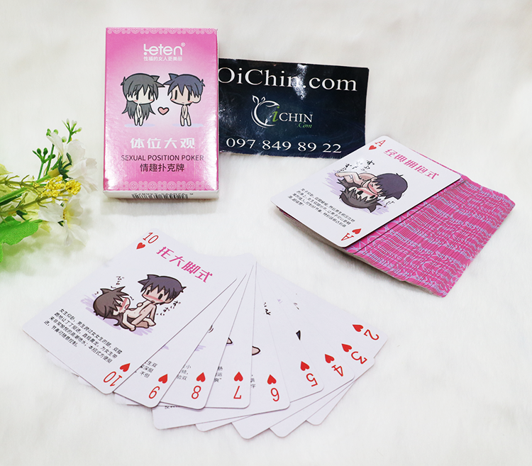 Bộ bài 52 tư thế quan hệ 18+ sexy bạo dâm đáng yêu mua ngay