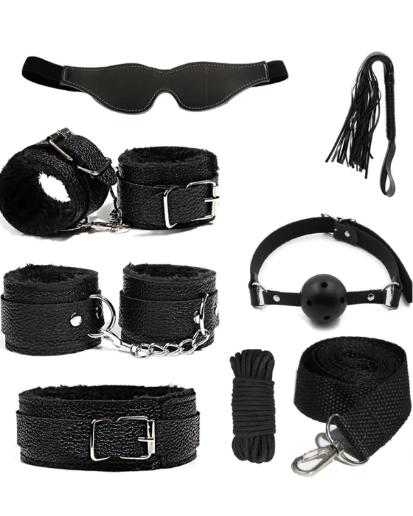 Combo đồ chơi BDSM 7 món đa màu sắc cực chất cho cặp đôi nóng bỏng 