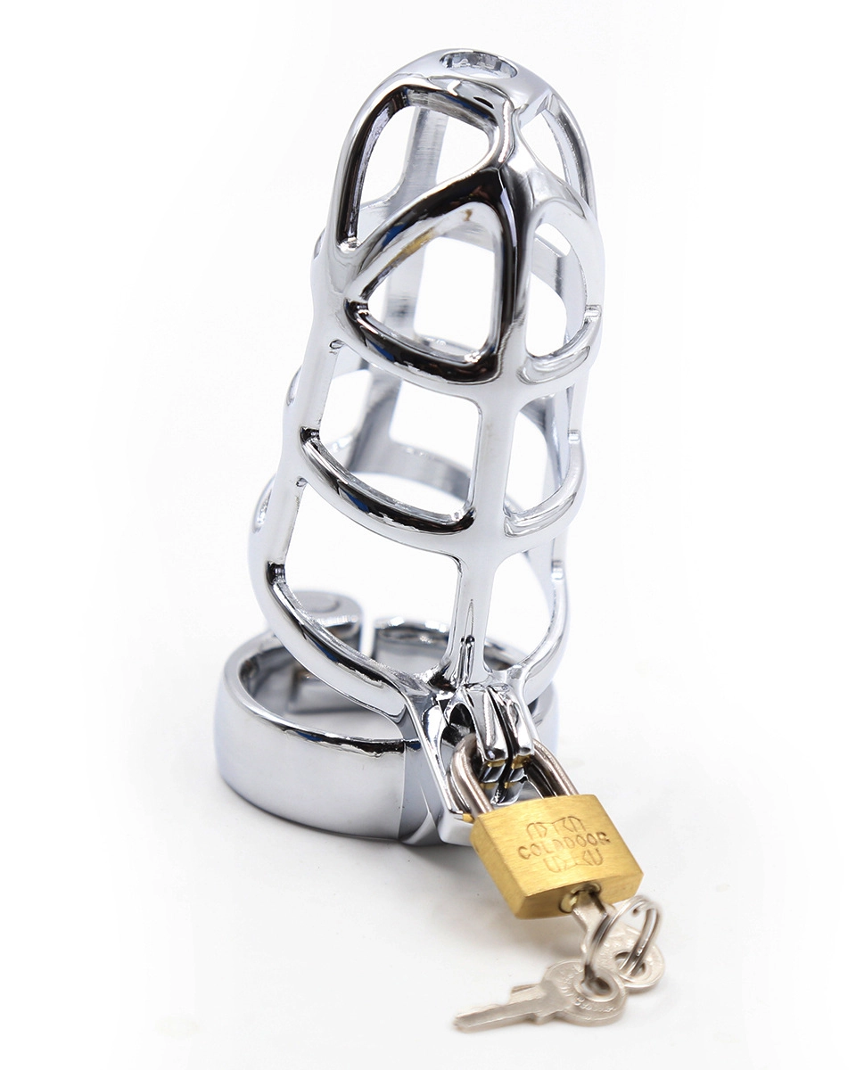 Durable Alloy Male Chastity Device BDSM Control Lock