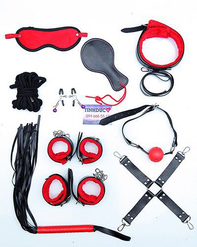 Combo BDSM 10 món đồ chơi bạo dâm cao cấp an toàn dễ dùng 