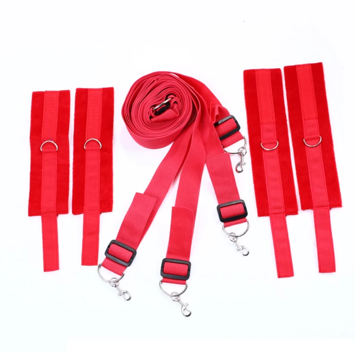 Soft Stretchy Bondage Restraint Handcuffs Set