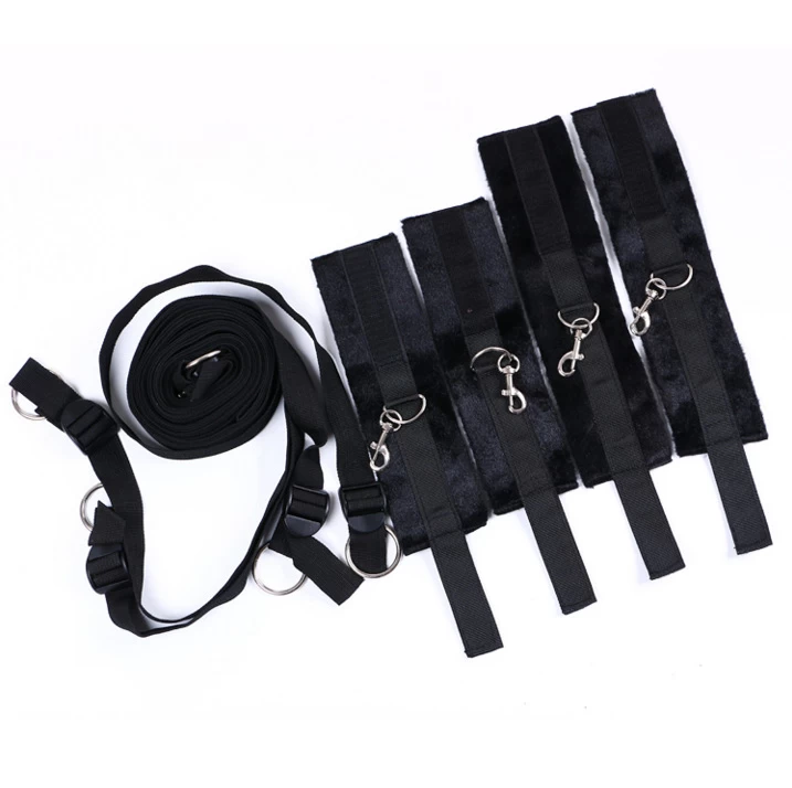 Soft Stretchy Bondage Restraint Handcuffs Set