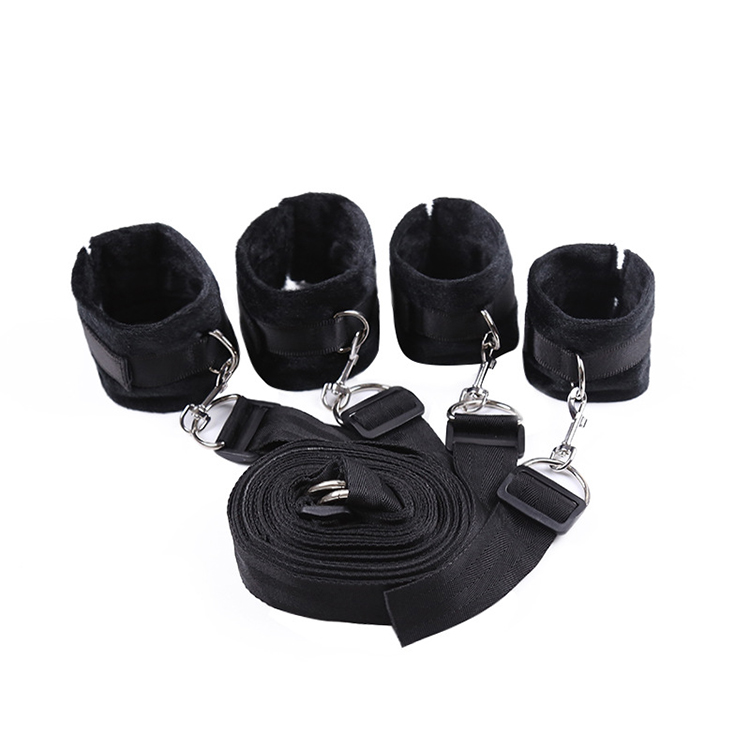 Soft Stretchy Bondage Restraint Handcuffs Set