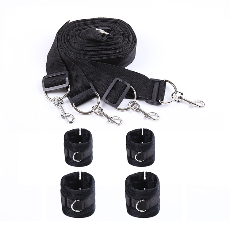 Soft Stretchy Bondage Restraint Handcuffs Set