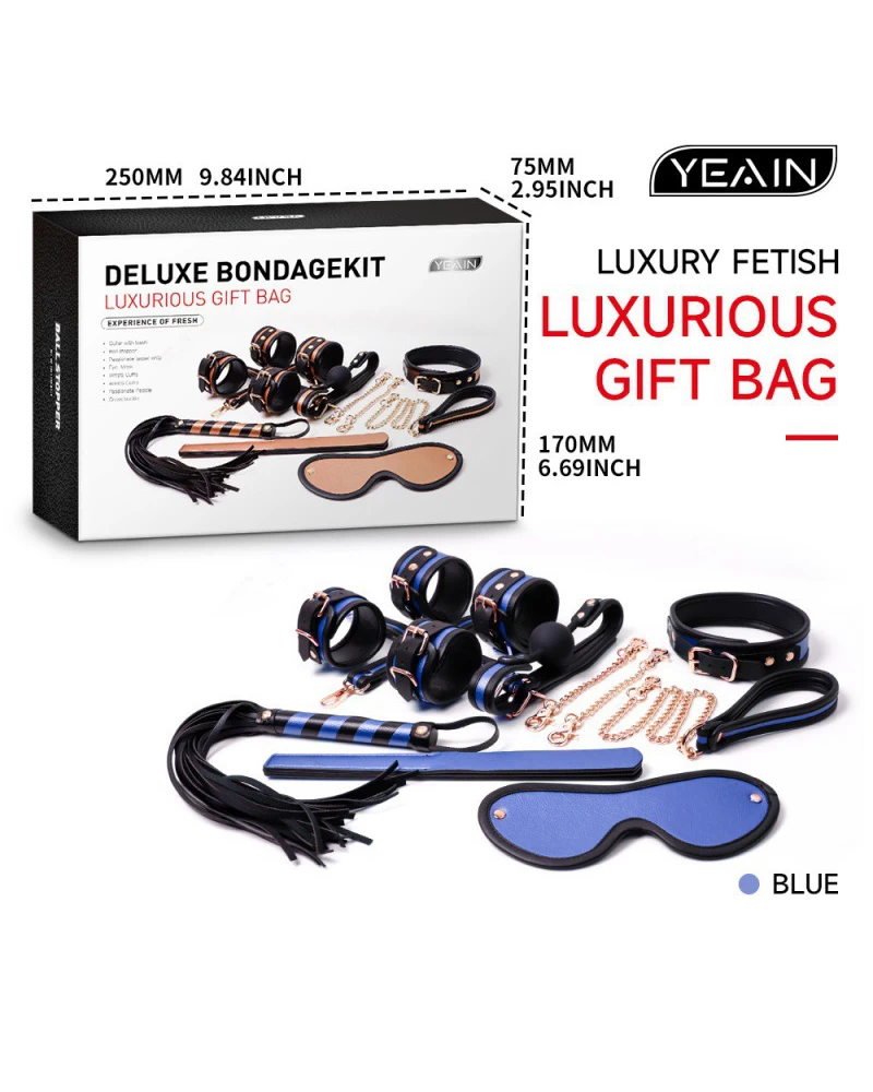 Yeain Deluxe 8 món BDSM cao cấp kích thích đam mê mãnh liệt