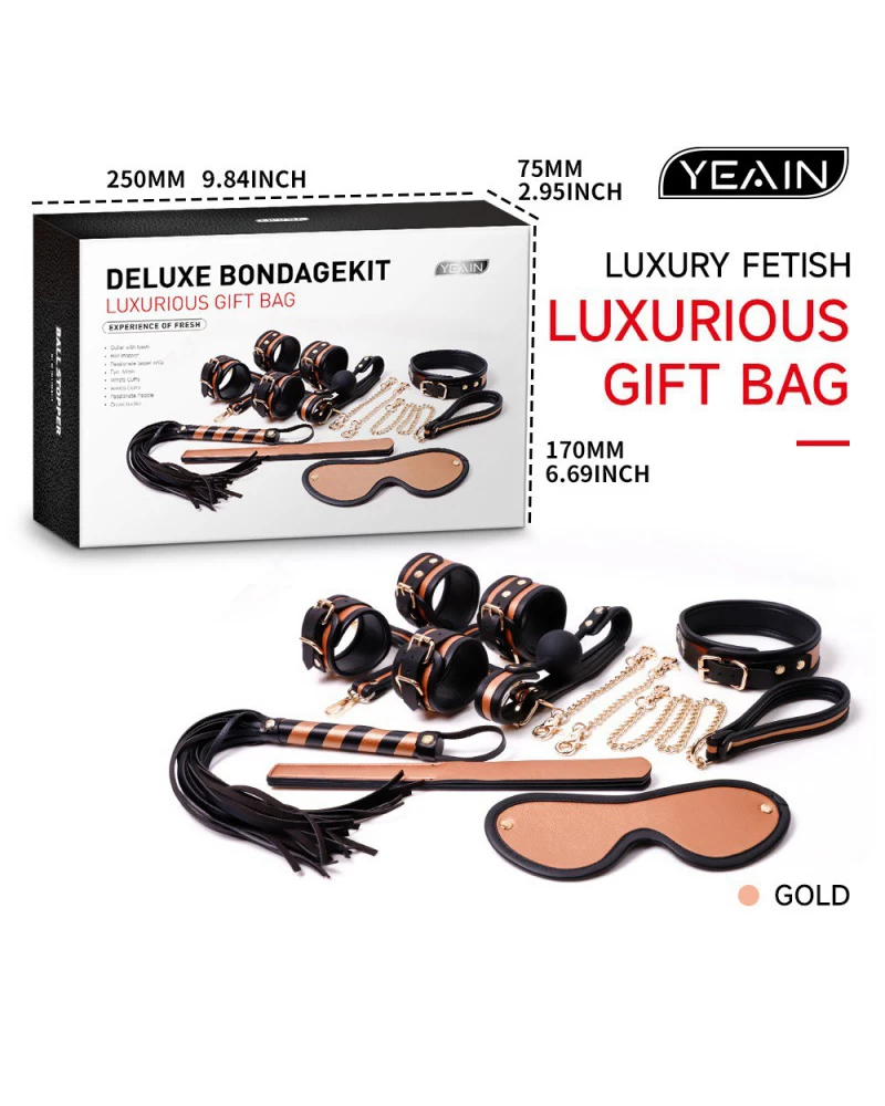 Yeain Deluxe 8 món BDSM cao cấp kích thích đam mê mãnh liệt