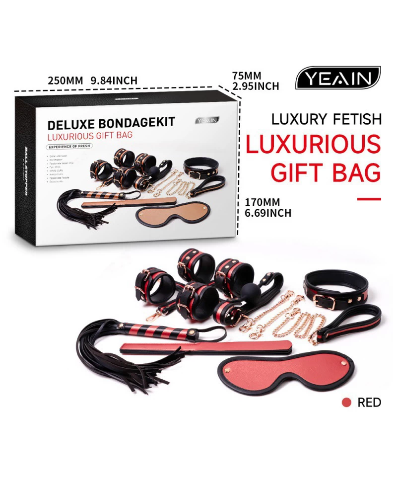 Yeain Deluxe 8 món BDSM cao cấp kích thích đam mê mãnh liệt