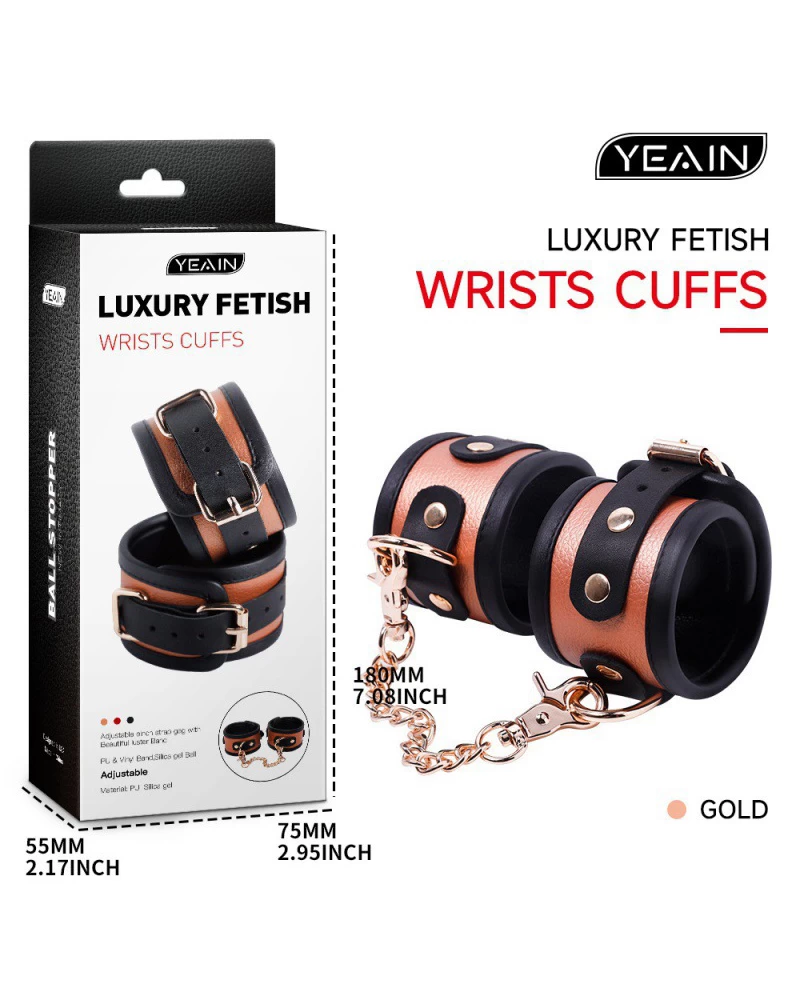 Còng tay chân Yeain Wrists Cuffs kích thích đam mê đồ chơi tình dục