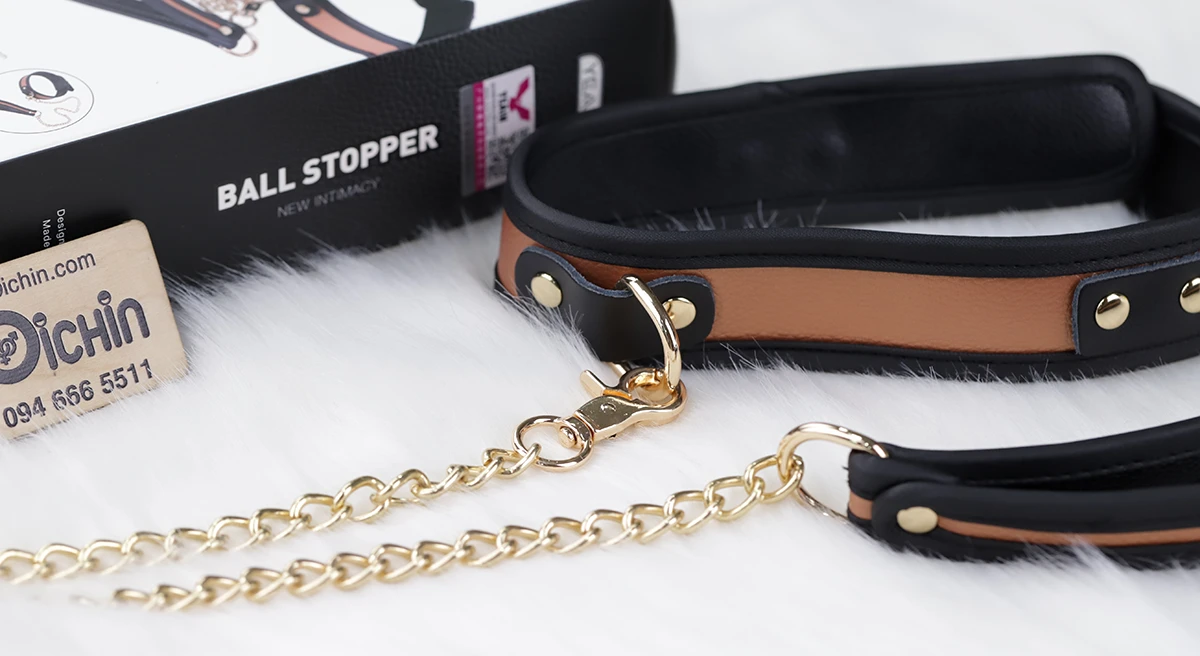 Vòng cổ nô lệ Yeain Fun Collar bản quyền đam mê BDSM Vòng cổ nô lệ Yeain Fun Collar bản quyền đam mê BDSM