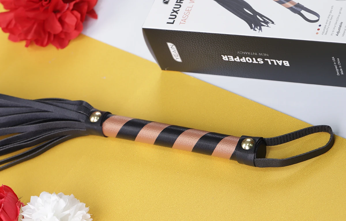 Roi da BDSM YEAIN TASSEL WHIP hưng phấn mạnh mẽ kích thích