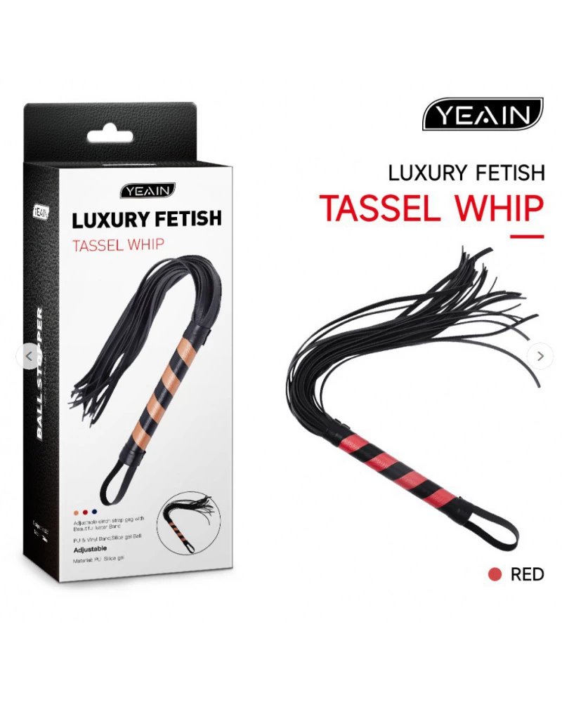 Roi da BDSM YEAIN TASSEL WHIP hưng phấn mạnh mẽ kích thích