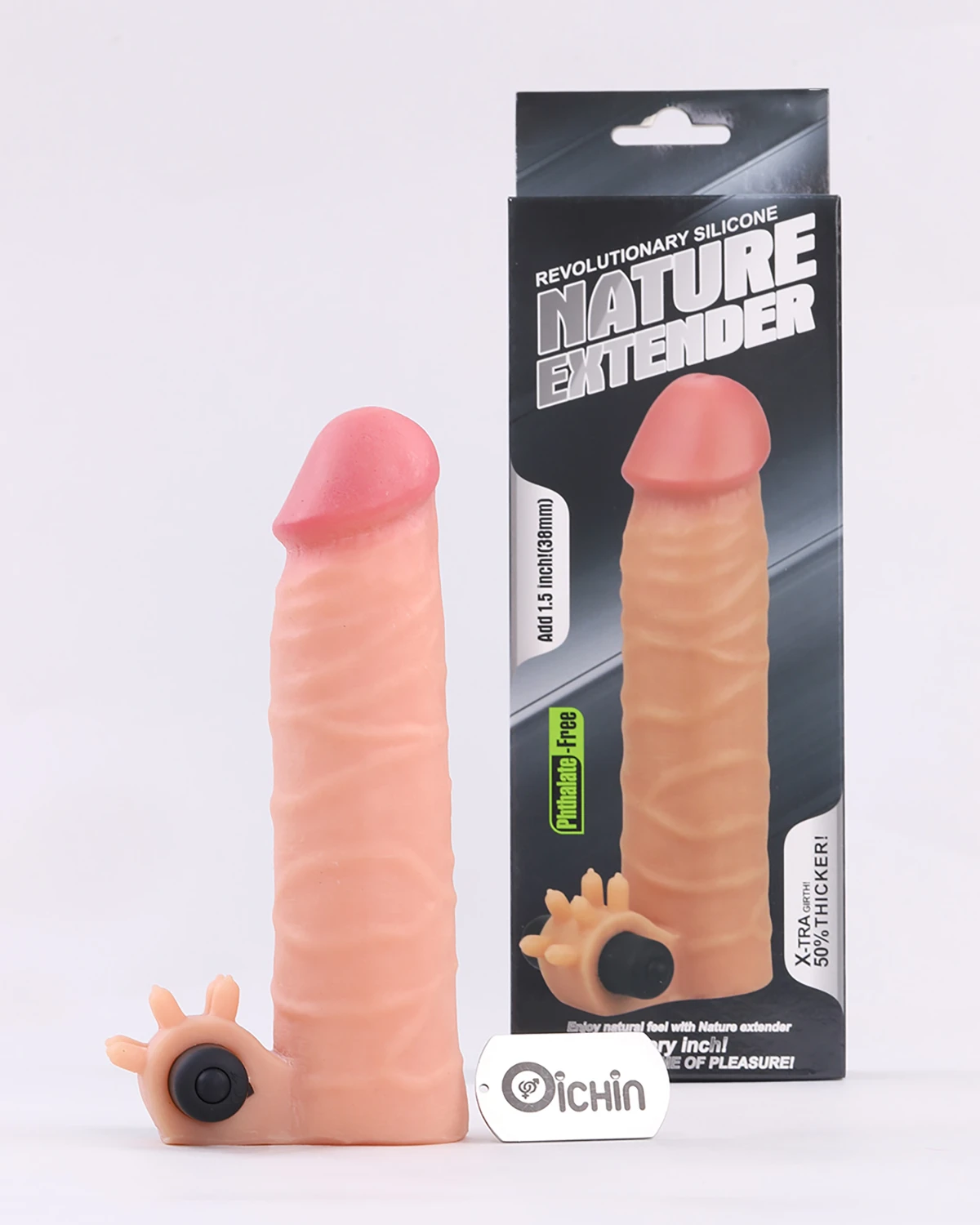 Giá sỉ Lovetoy Nature Extender Add 1.5 inch có rung mềm như thật giá rẻ Giá sỉ Lovetoy Nature Extender Add 1.5 inch có rung mềm như thật giá rẻ