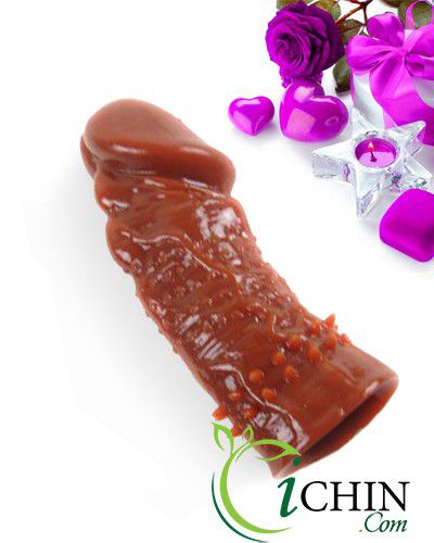 Bao cao su đôn dên WOLFTOOTH SLEEVE gai gân bi nâu tăng kích thước sướng 