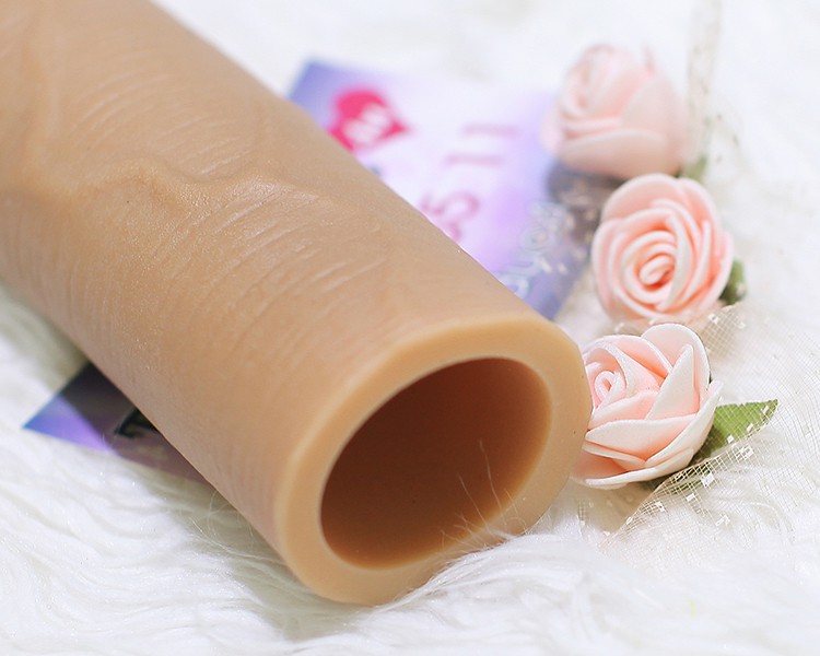 Lovetoy Natural Extender Condom Soft Realistic Extra Length