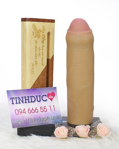Lovetoy Natural Extender Condom Soft Realistic Extra Length