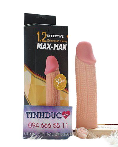  Sỉ Bao cao su đôn dên có gai MAX MAN cao cấp dai mềm như thật  mới nhất 