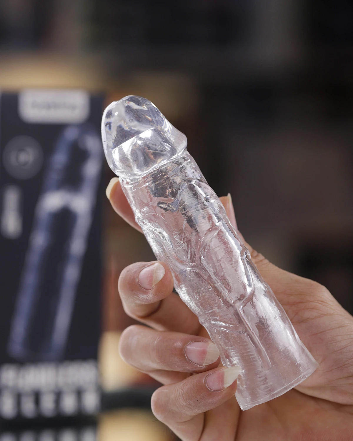 Lovetoy Flawless Clear Soft Transparent Penis Extender
