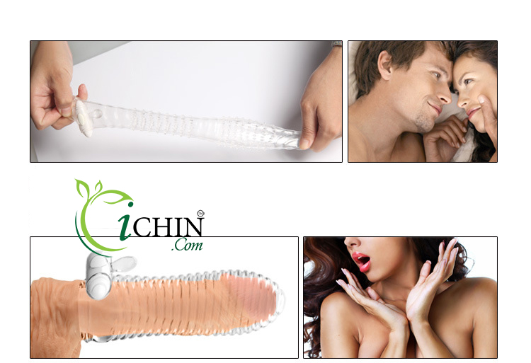 Bao cao su gai rung Vibrating Crystal mềm mịn kích thích mạnh