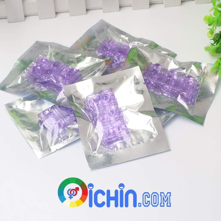 Bao cao su đôn dên khúc giữa bi gai silicone mềm kích thích nhẹ nhàng