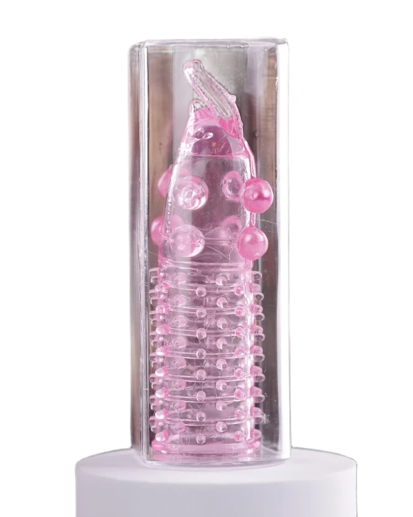  Giá sỉ Bao đôn dên đầu gắn bi với thân gai mềm kích thích mát xa cô bé  hàng xách tay 