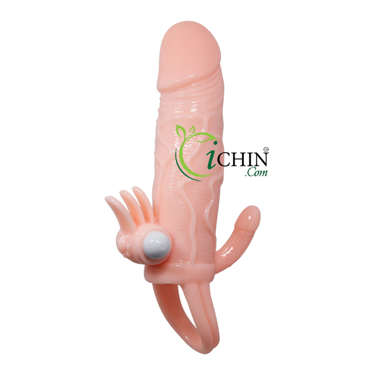 Braveman Ringer Condom with Vibrating Dual Stimulation